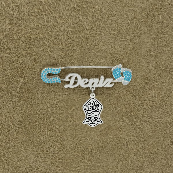 Gümüş Nali Şerif İsimli Çocuk Bebek İğne