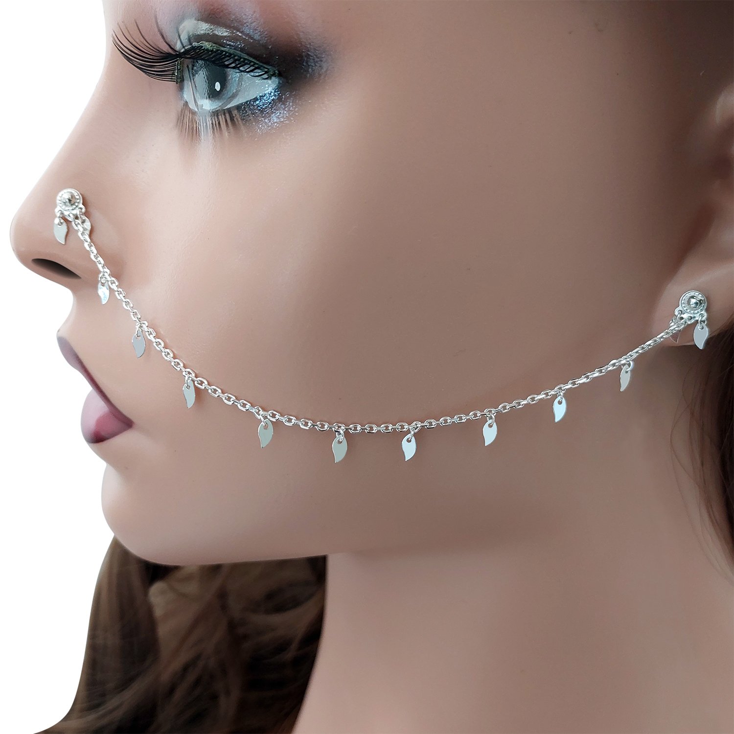 Gümüş Mardin Yöresel Burundan Kulağa Hızma