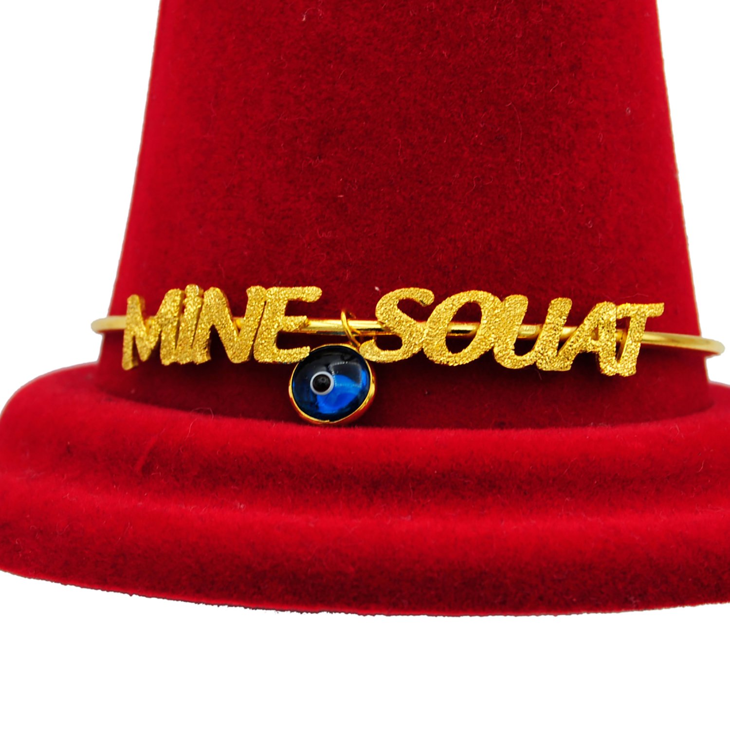 Gümüş Nazarlı Halka İsimli Bileklik