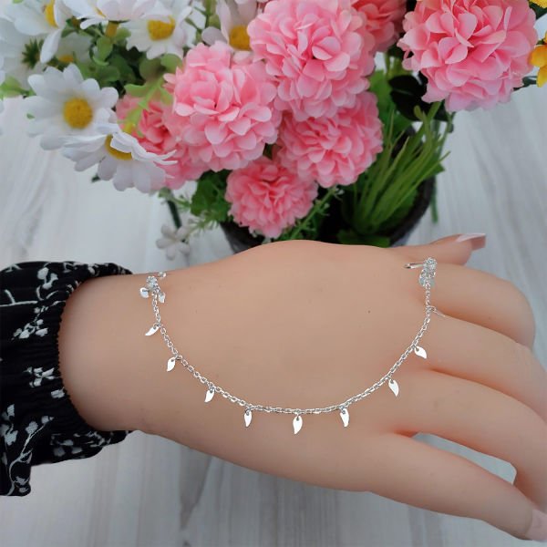 Gümüş Geçmeli Kulaktan Buruna Hızma