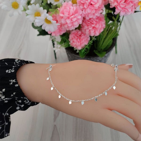 Gümüş Burundan Kulağa Hızma Küpe