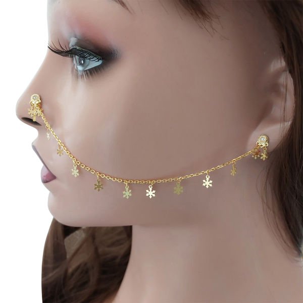 Gümüş Sıkıştırmalı Burundan Kulağa Hızma