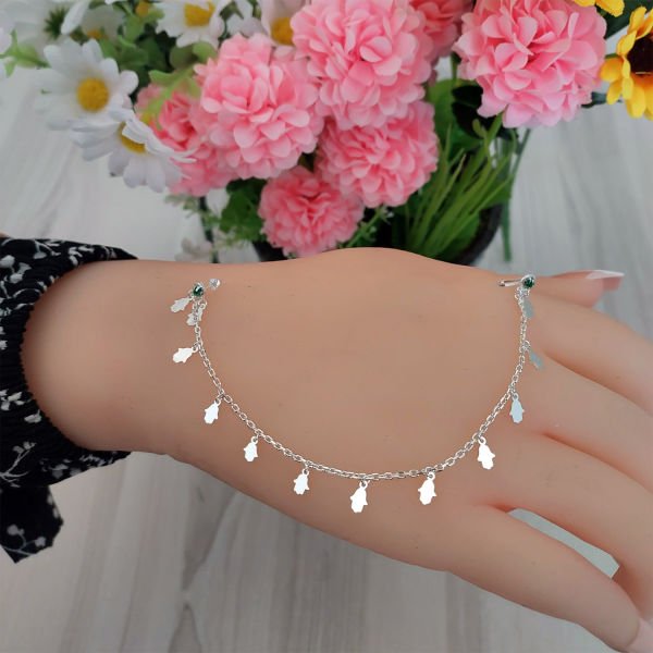 Gümüş Sıkıştırmalı Kulaktan Buruna Hızma