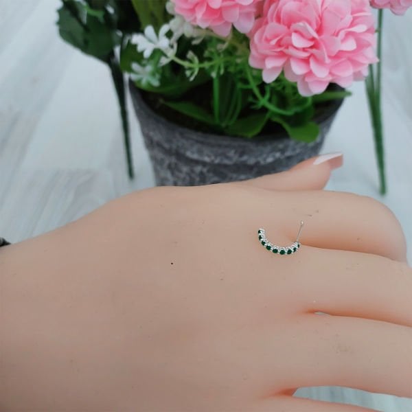 Gümüş Renkli Halka Hızma