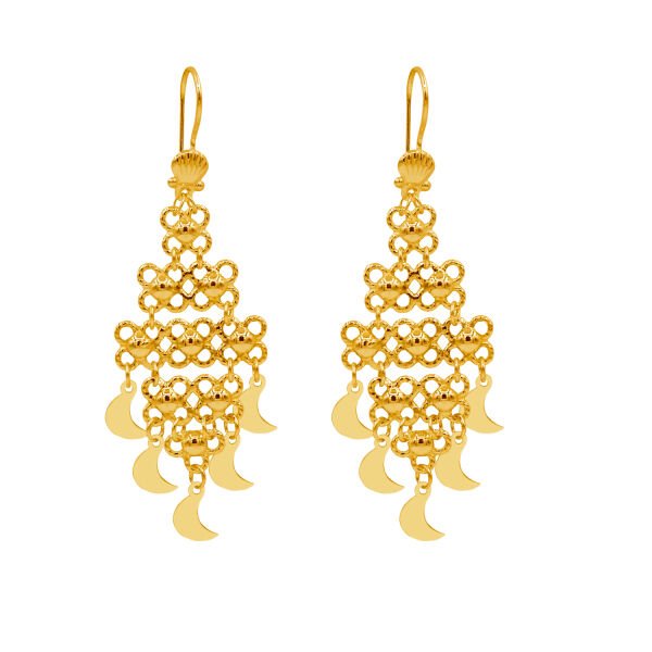 Gümüş Kişniş Küpe