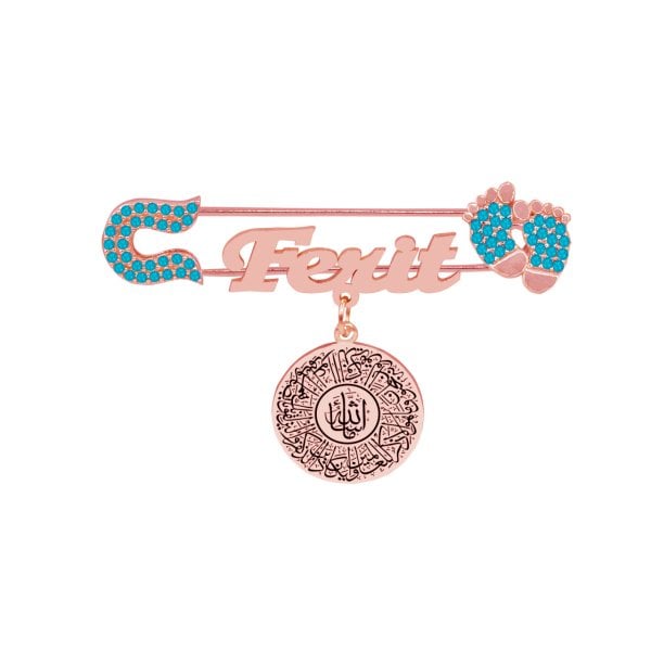 Gümüş Maşallah Bebek İğnesi