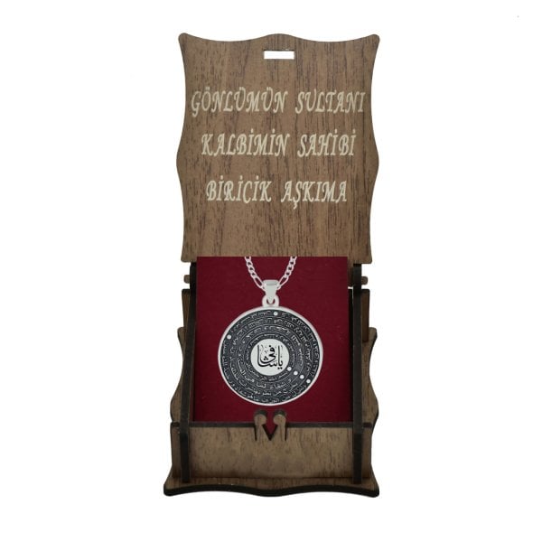 Gümüş Şifa Ayetleri Ya Şafi Dualı Kolye