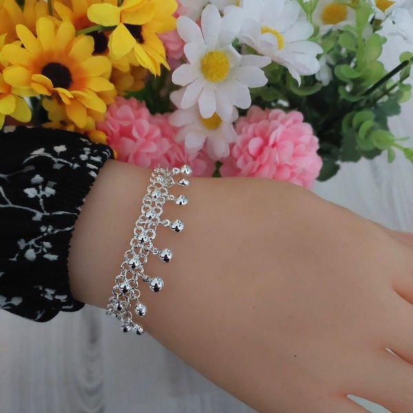 Gümüş Toplu Bayan Bileklik