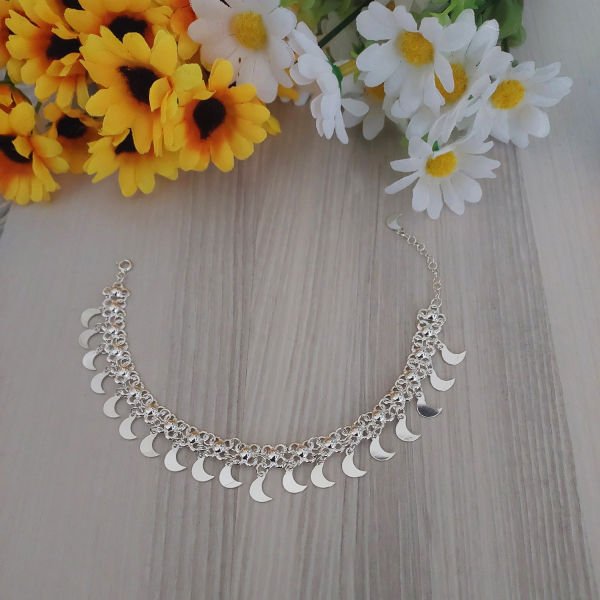 Gümüş Akıtmalı Bileklik