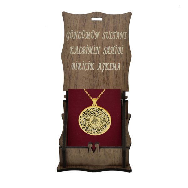 Gümüş İhlas Suresi Kolye