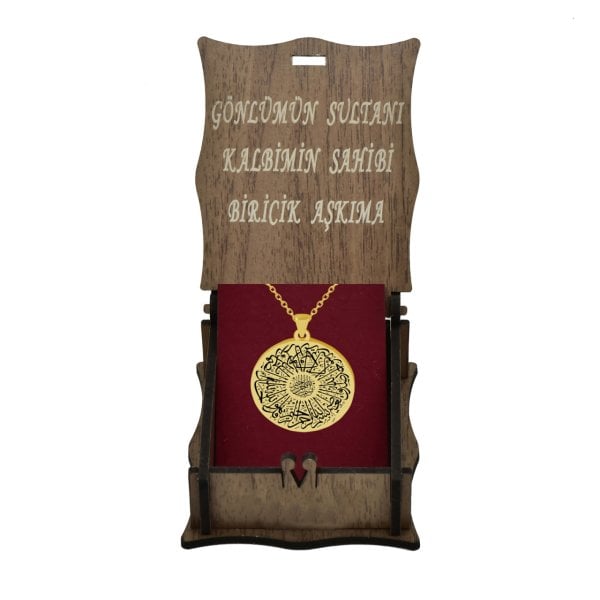 Gümüş İhlas Suresi Kolye