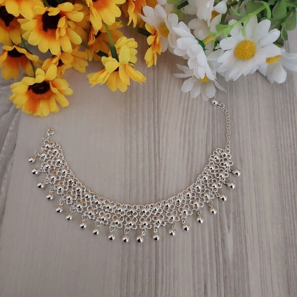 Gümüş Toplu Kişniş Bileklik