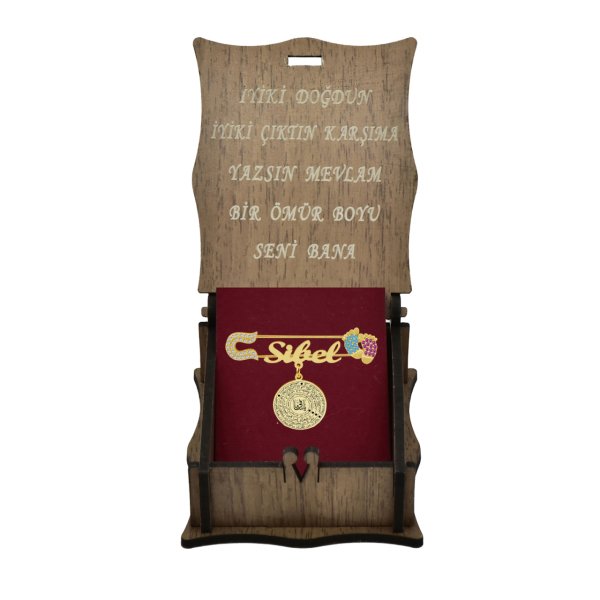 Gümüş Şifa Duası İsimli Çocuk İğnesi